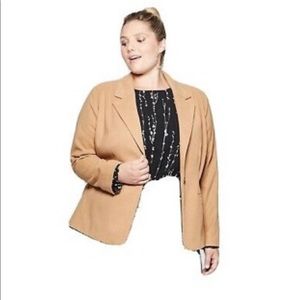 Target Ava & Viv tan blazer-NWT
